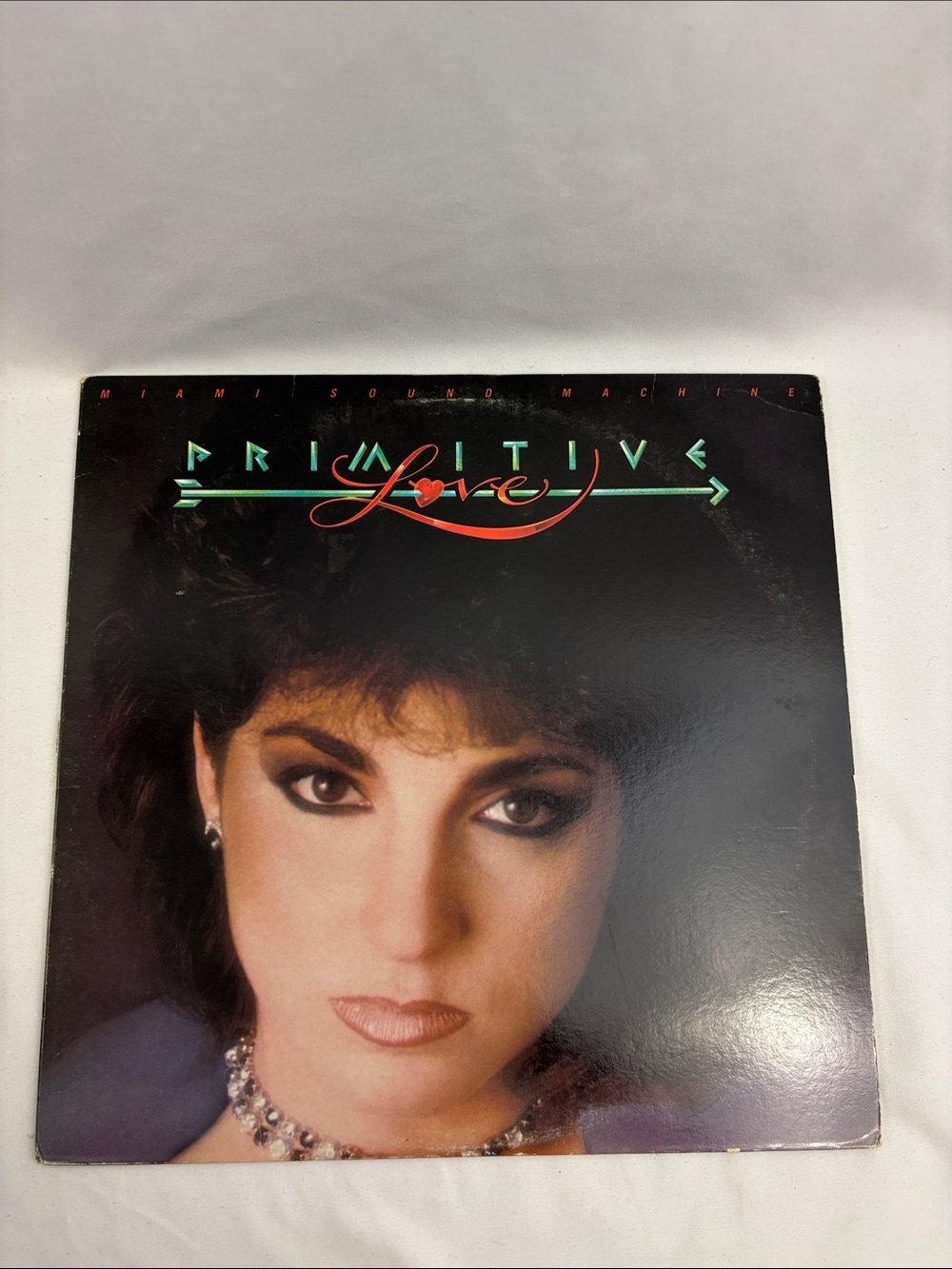 Miami Sound Machine Primitive Love Vinyl Record Album LP 1985